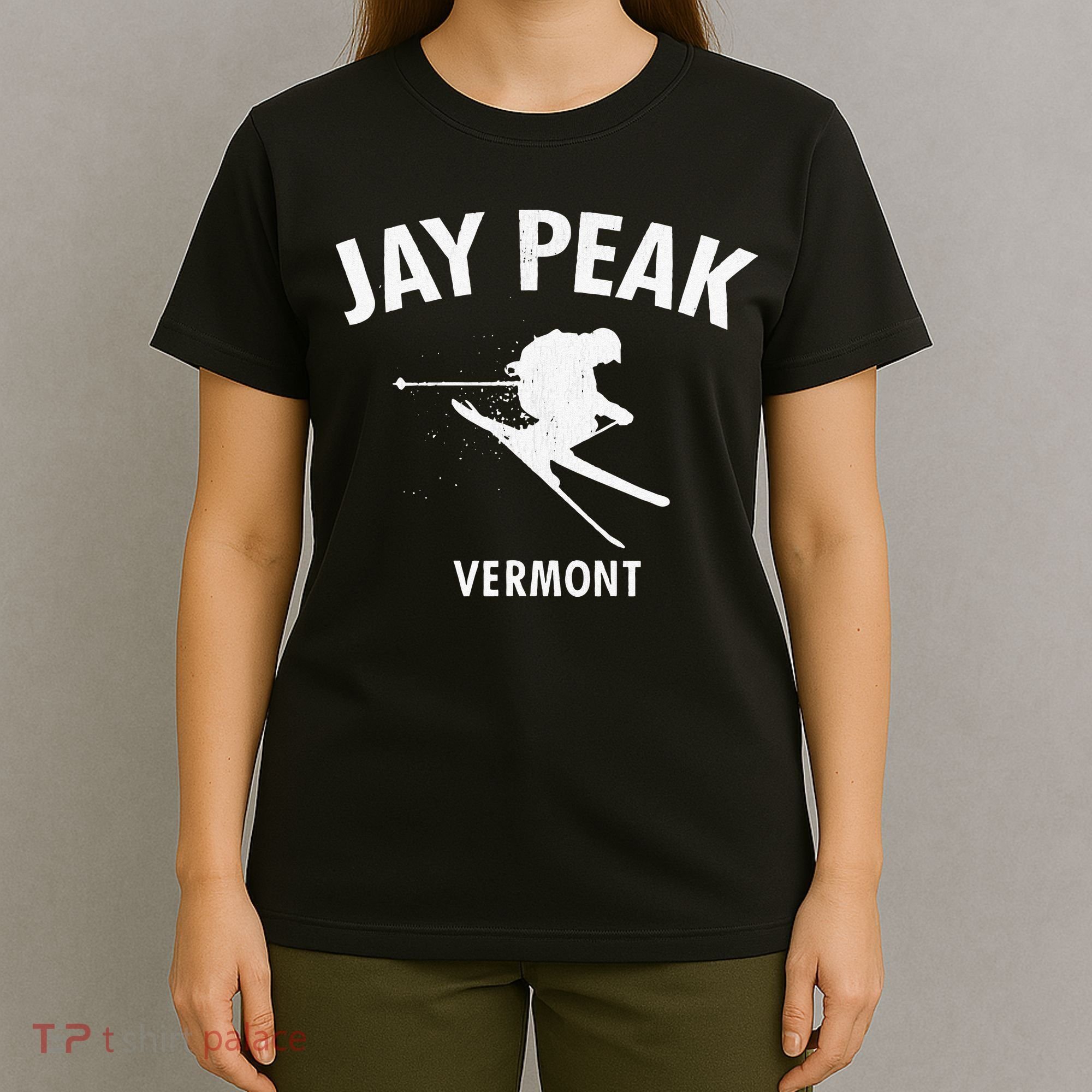 Jay Peak Skiing Tee Vermont Ski T-Shirt
