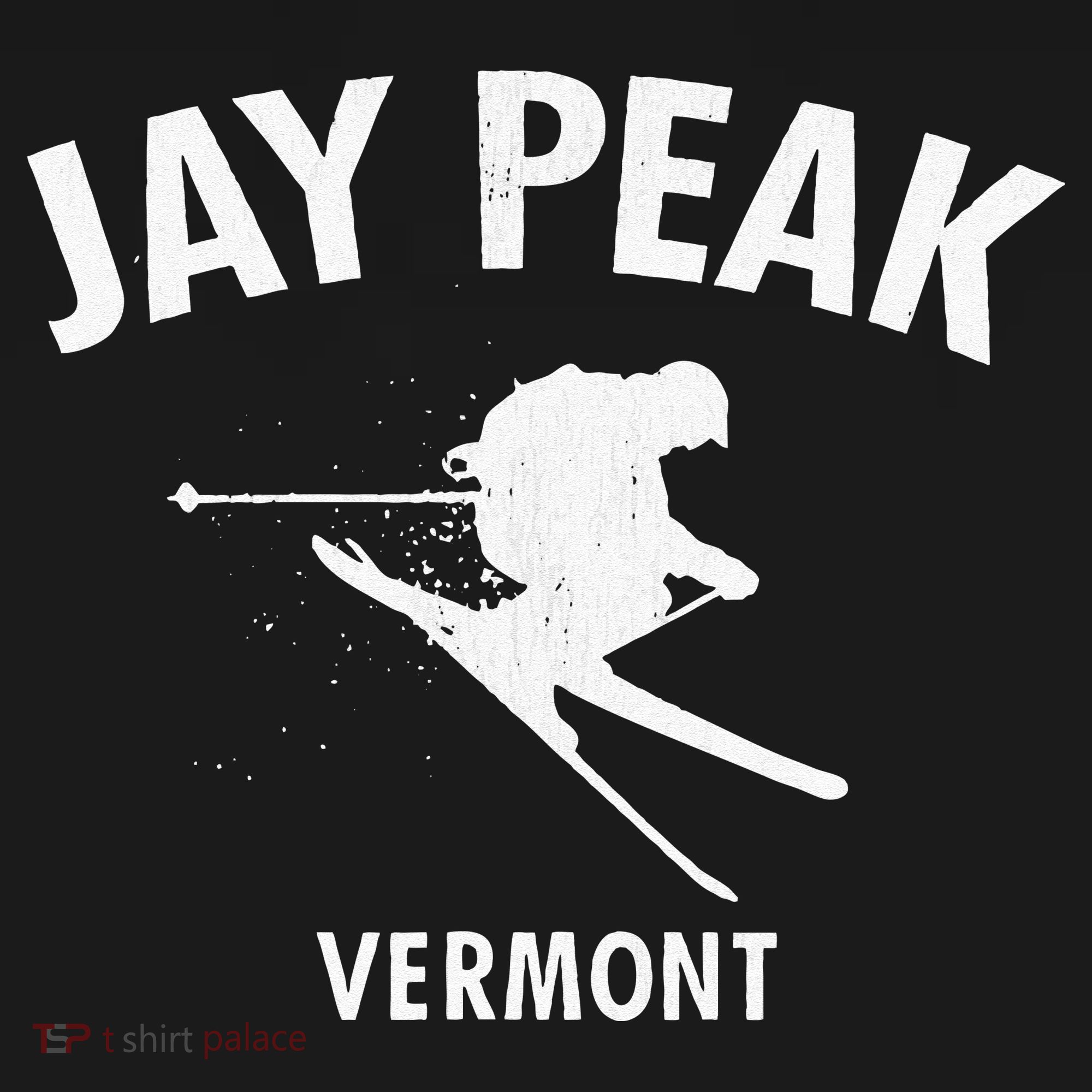 Jay Peak Skiing Tee Vermont Ski Pajama Set