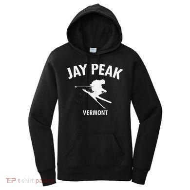 Jay Peak Skiing Tee Vermont Ski Women's Hoodie