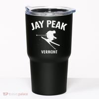 Jay Peak Skiing Tee Vermont Ski Tumbler thumb 0