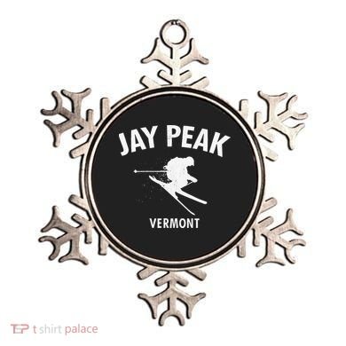 Jay Peak Skiing Tee Vermont Ski Ornament