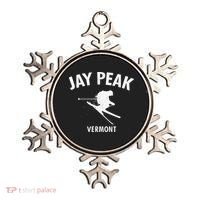 Jay Peak Skiing Tee Vermont Ski Ornament thumb 0