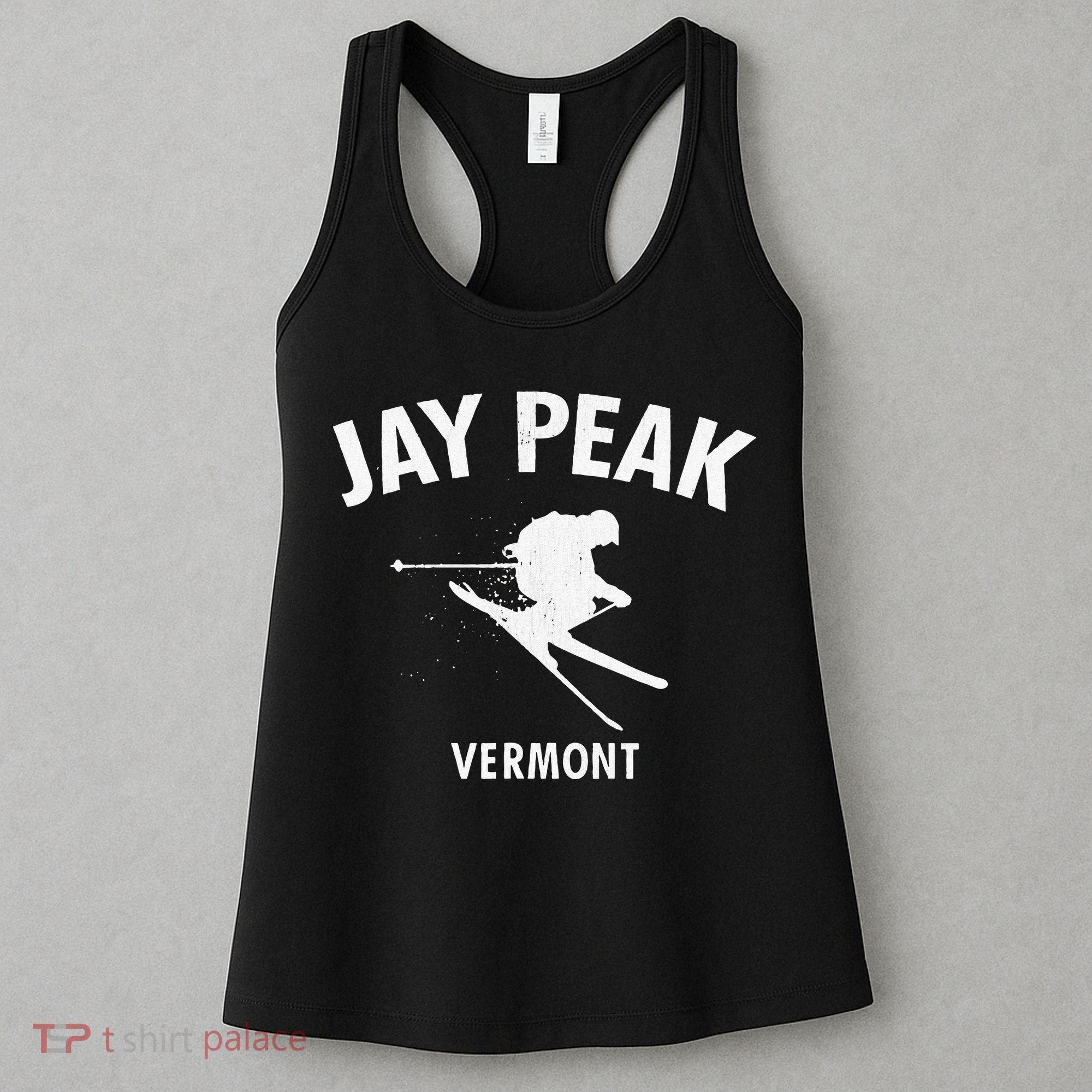 Jay Peak Skiing Tee Vermont Ski Women's Tank Top