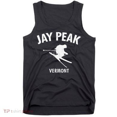 Jay Peak Skiing Tee Vermont Ski Tank Top