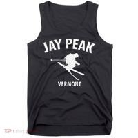 Jay Peak Skiing Tee Vermont Ski Tank Top thumb 0