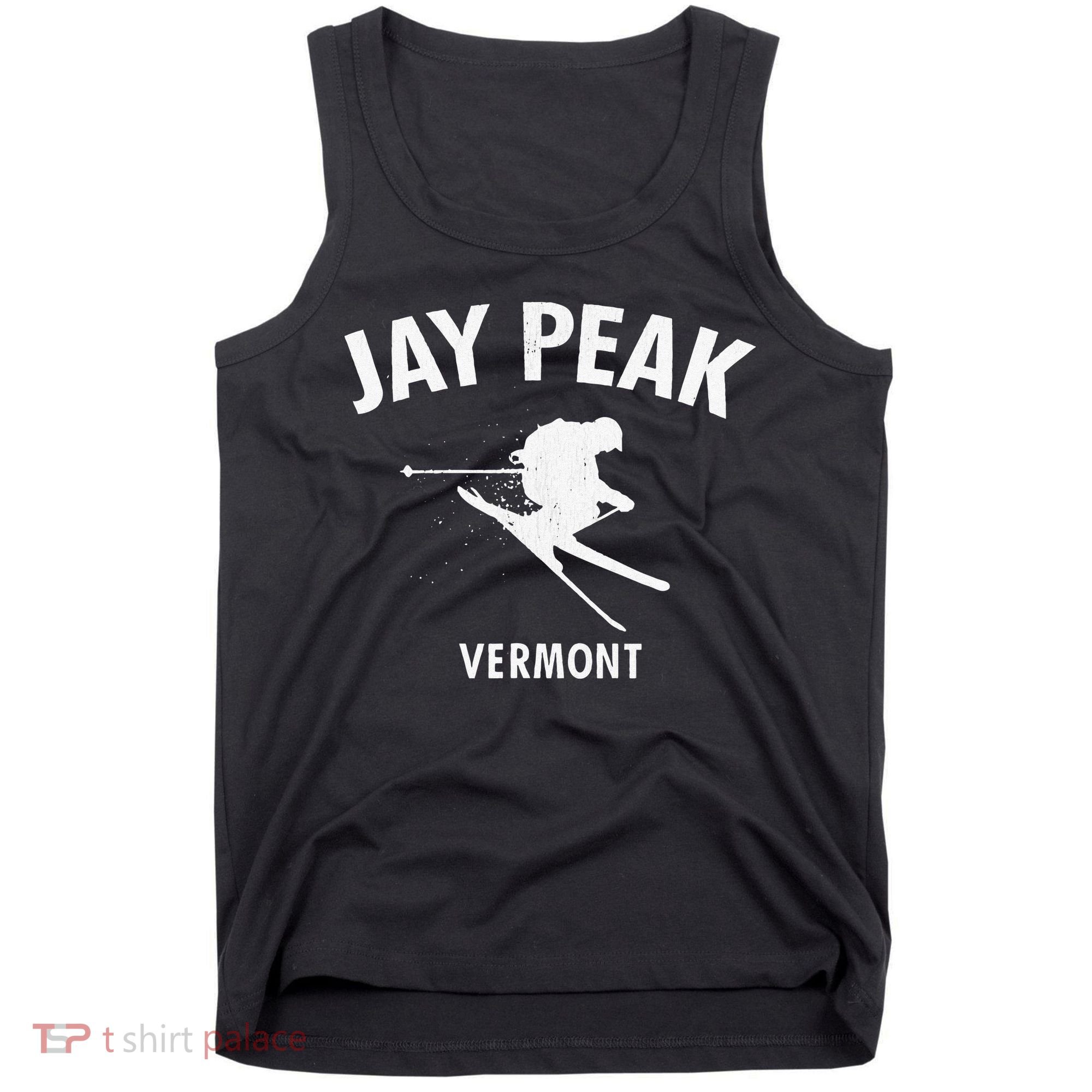 Jay Peak Skiing Tee Vermont Ski Tank Top