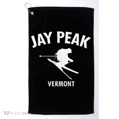 Jay Peak Skiing Tee Vermont Ski Golf Towel