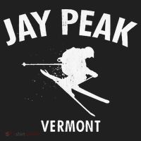 Jay Peak Skiing Tee Vermont Ski Golf Towel thumb 3