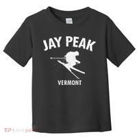 Jay Peak Skiing Tee Vermont Ski Toddler T-Shirt thumb 0