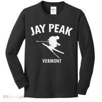 Jay Peak Skiing Tee Vermont Ski Kids Long Sleeve Shirt thumb 0