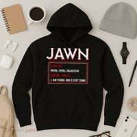 Jawn Philadelphia Slang Philly Resident Hometown Pride Hoodie thumb 3