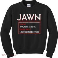 Jawn Philadelphia Slang Philly Resident Hometown Pride Kids Sweatshirt thumb 0