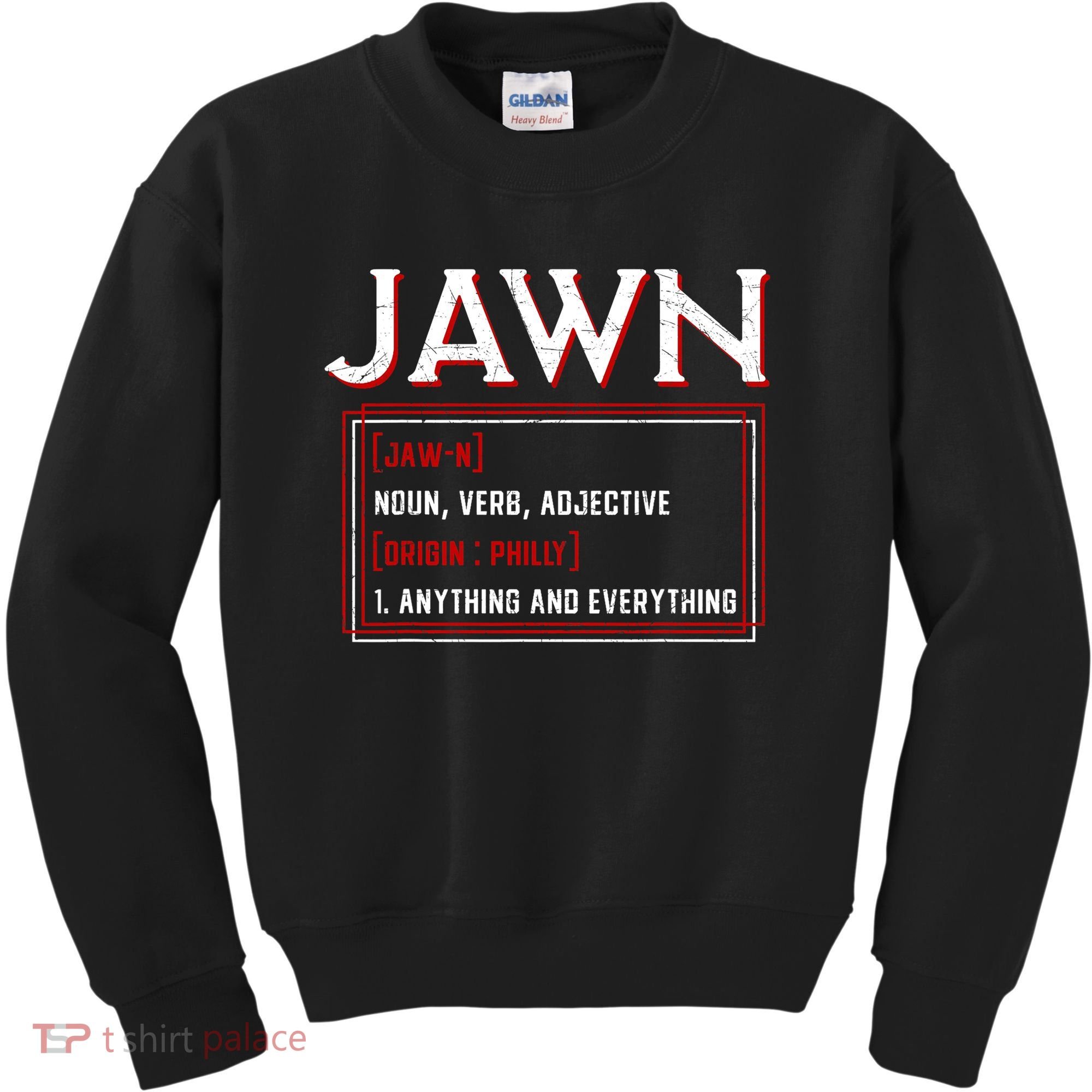 Jawn Philadelphia Slang Philly Resident Hometown Pride Kids Sweatshirt