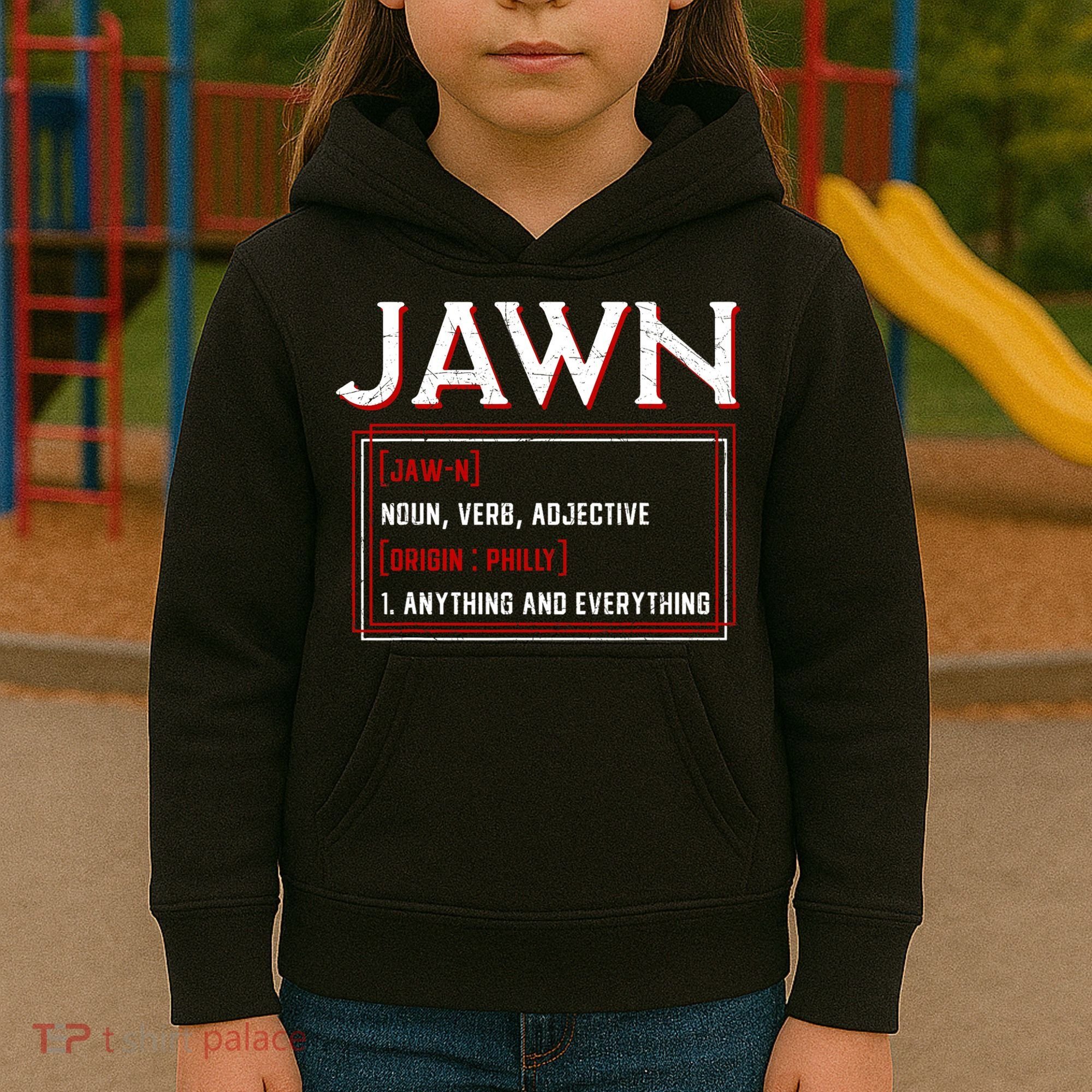 Jawn Philadelphia Slang Philly Resident Hometown Pride Kids Hoodie