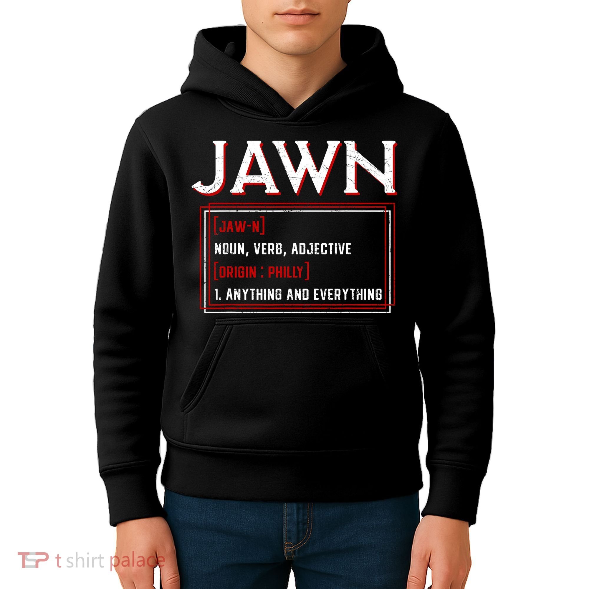 Jawn Philadelphia Slang Philly Resident Hometown Pride Kids Hoodie