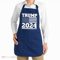 Jumbo Print Trump 2024 Usa Flag Apron thumb 2