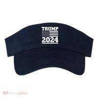 Jumbo Print Trump 2024 Usa Flag Visor thumb 0
