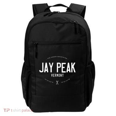 Jay Peak Vermont Graphic Distressed Vintage Ski Great Gift Backpack