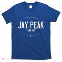 Jay Peak Vermont Graphic Distressed Vintage Ski Great Gift T-Shirt thumb 0