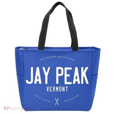 Jay Peak Vermont Graphic Distressed Vintage Ski Great Gift Tote Bag