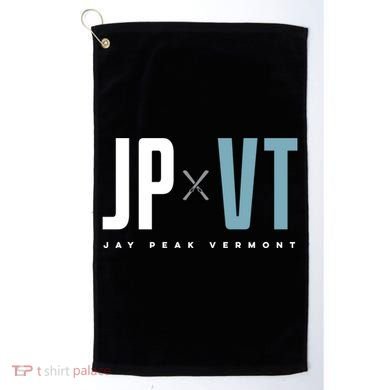 Jay Peak Vermont Graphic Ski Cool Gift Golf Towel