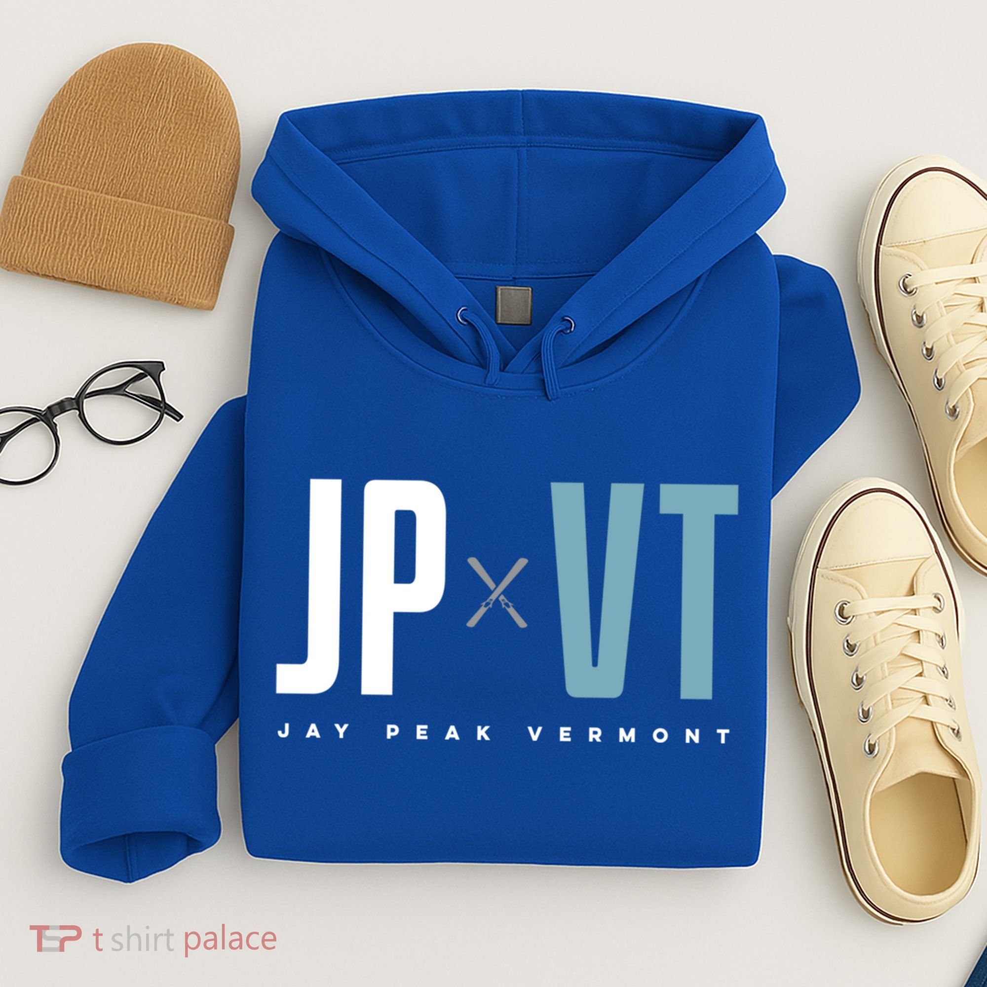 Jay Peak Vermont Graphic Ski Cool Gift Hoodie