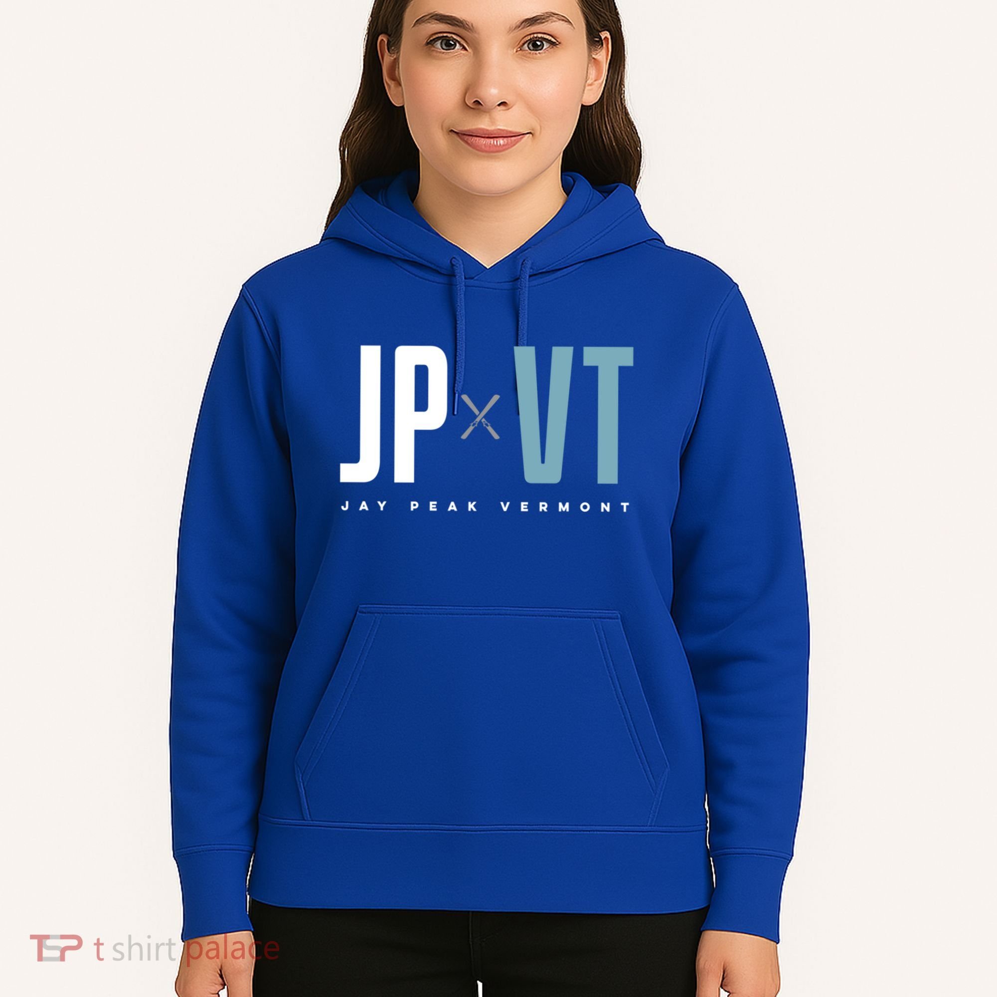 Jay Peak Vermont Graphic Ski Cool Gift Hoodie