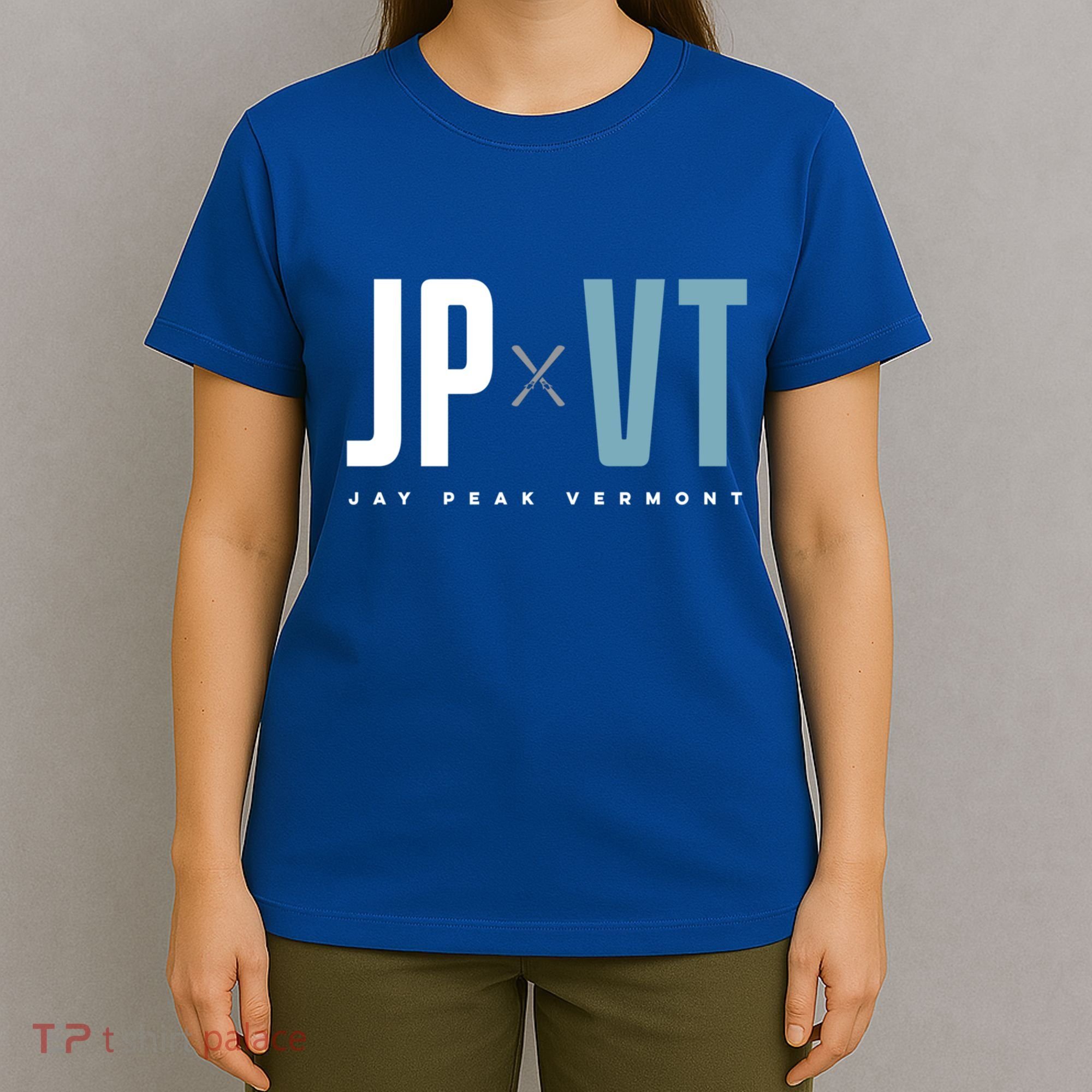 Jay Peak Vermont Graphic Ski Cool Gift T-Shirt
