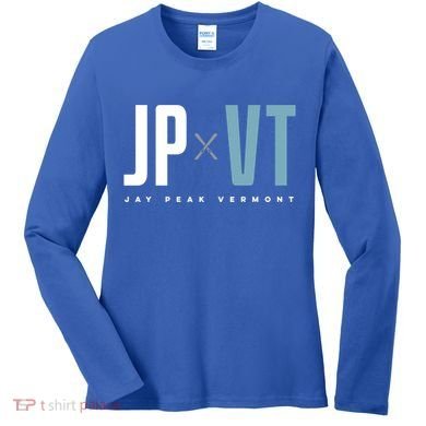 Jay Peak Vermont Graphic Ski Cool Gift Women's Long Sleeve Shirt