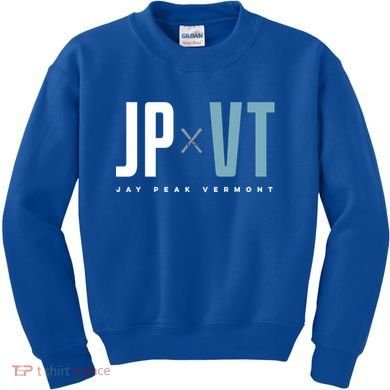 Jay Peak Vermont Graphic Ski Cool Gift Kids Sweatshirt