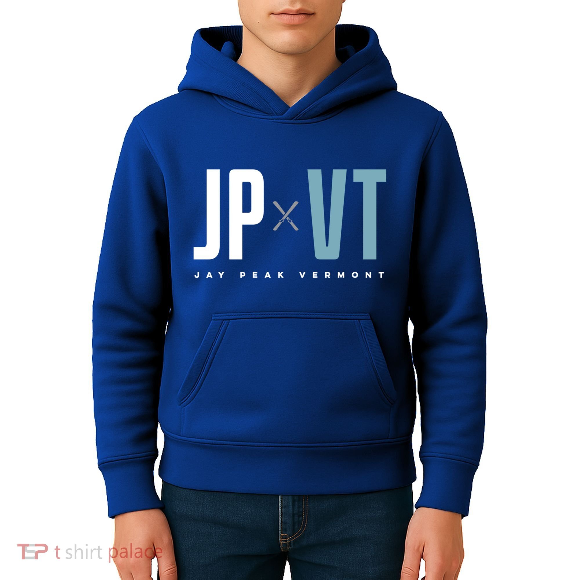 Jay Peak Vermont Graphic Ski Cool Gift Kids Hoodie