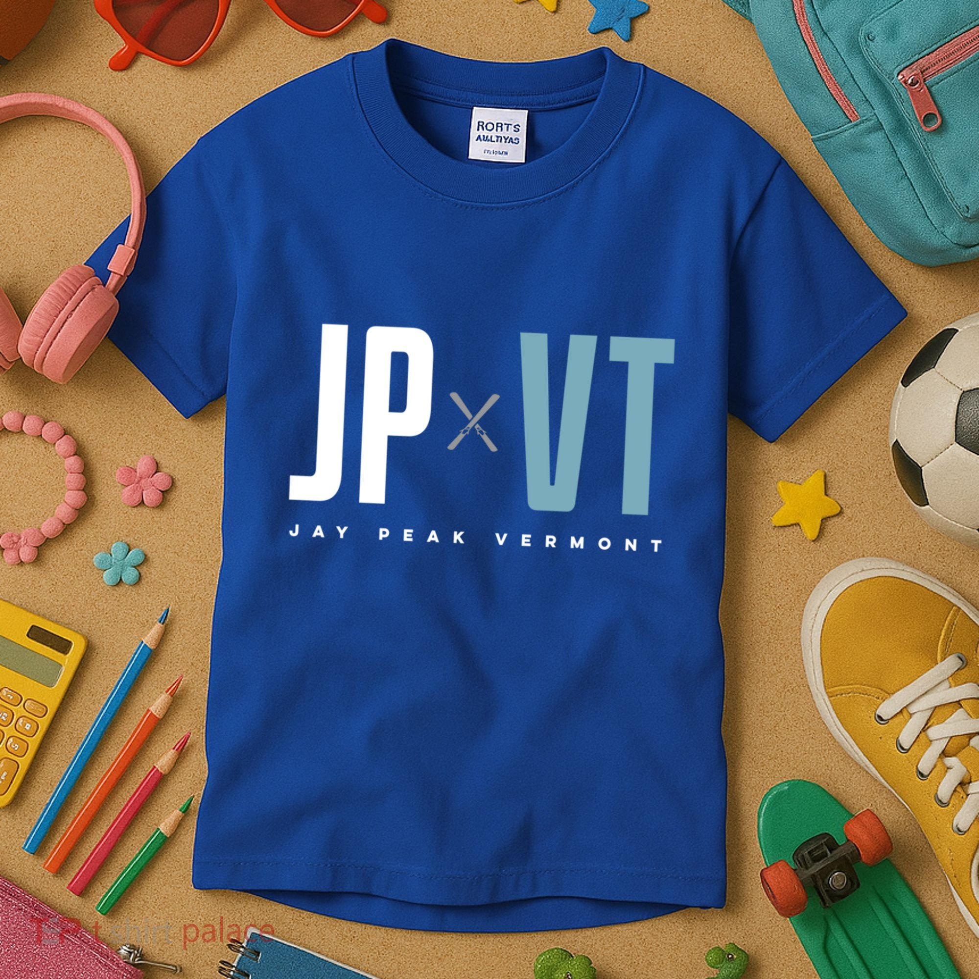 Jay Peak Vermont Graphic Ski Cool Gift Kids T-Shirt