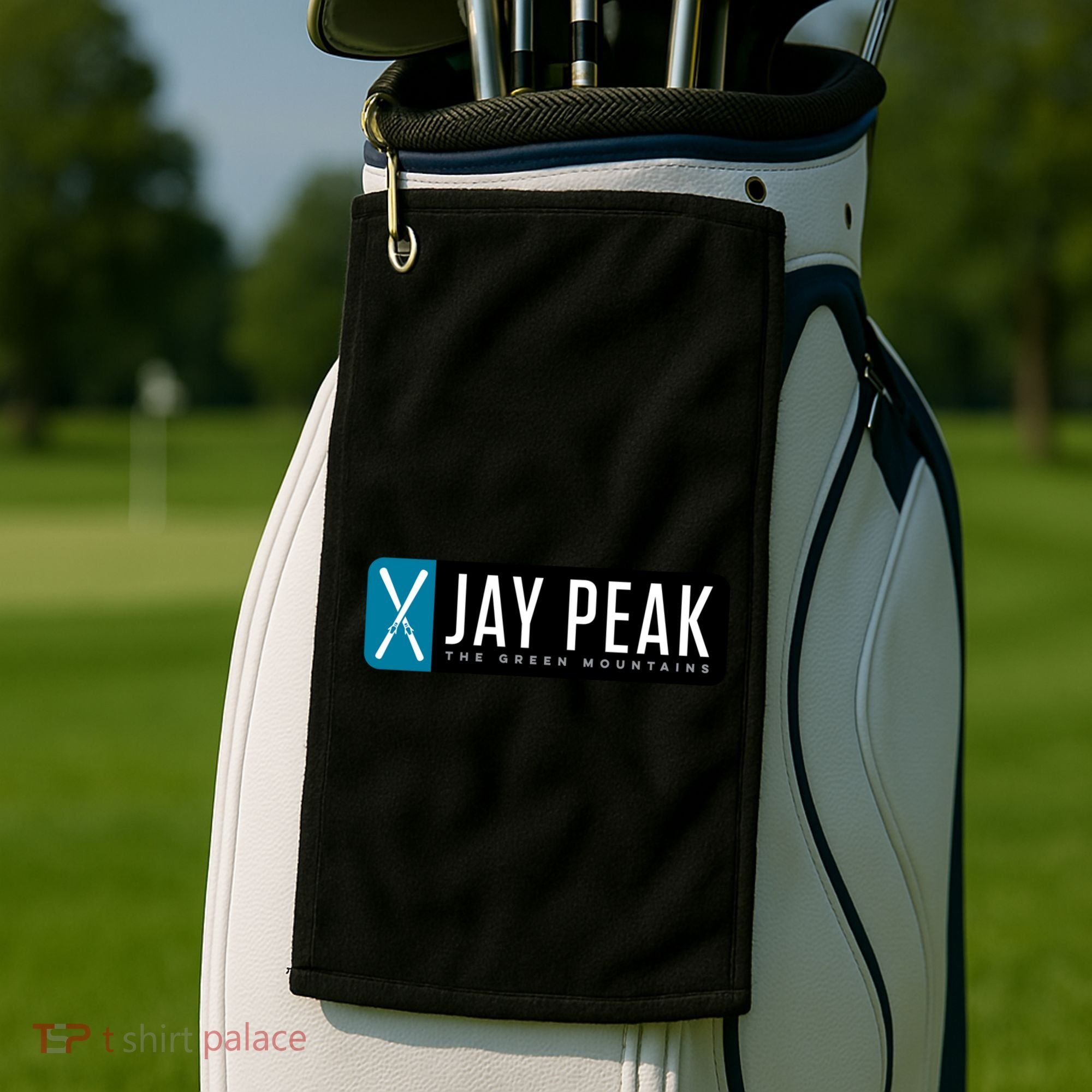 Jay Peak Vermont Ski Gift Golf Towel