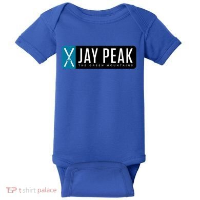 Jay Peak Vermont Ski Gift Baby Bodysuit
