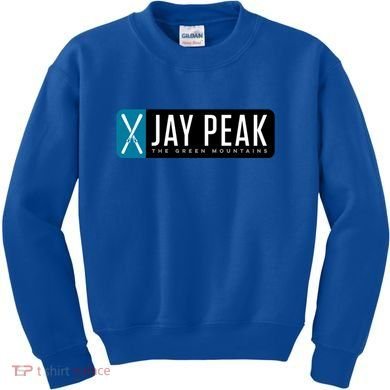 Jay Peak Vermont Ski Gift Kids Sweatshirt