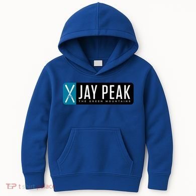 Jay Peak Vermont Ski Gift Kids Hoodie