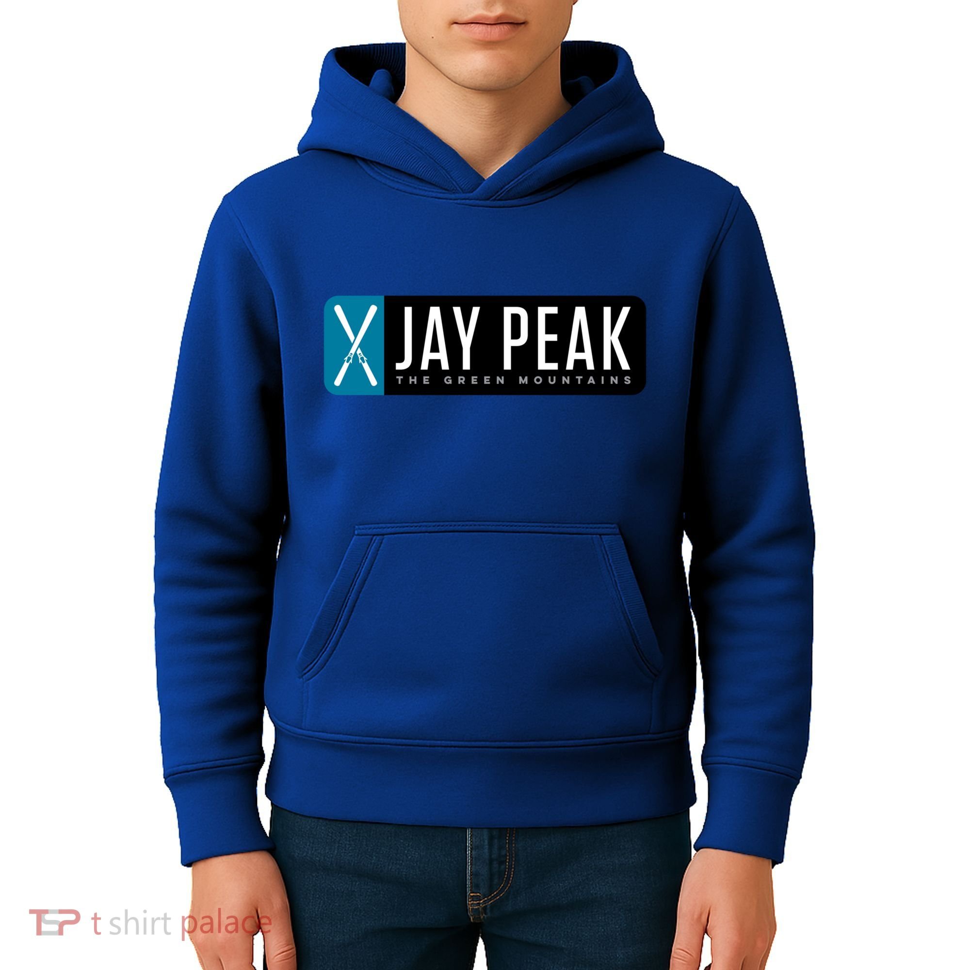 Jay Peak Vermont Ski Gift Kids Hoodie