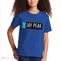 Jay Peak Vermont Ski Gift Kids T-Shirt thumb 2
