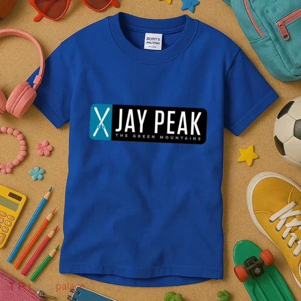 Jay Peak Vermont Ski Gift Kids T-Shirt