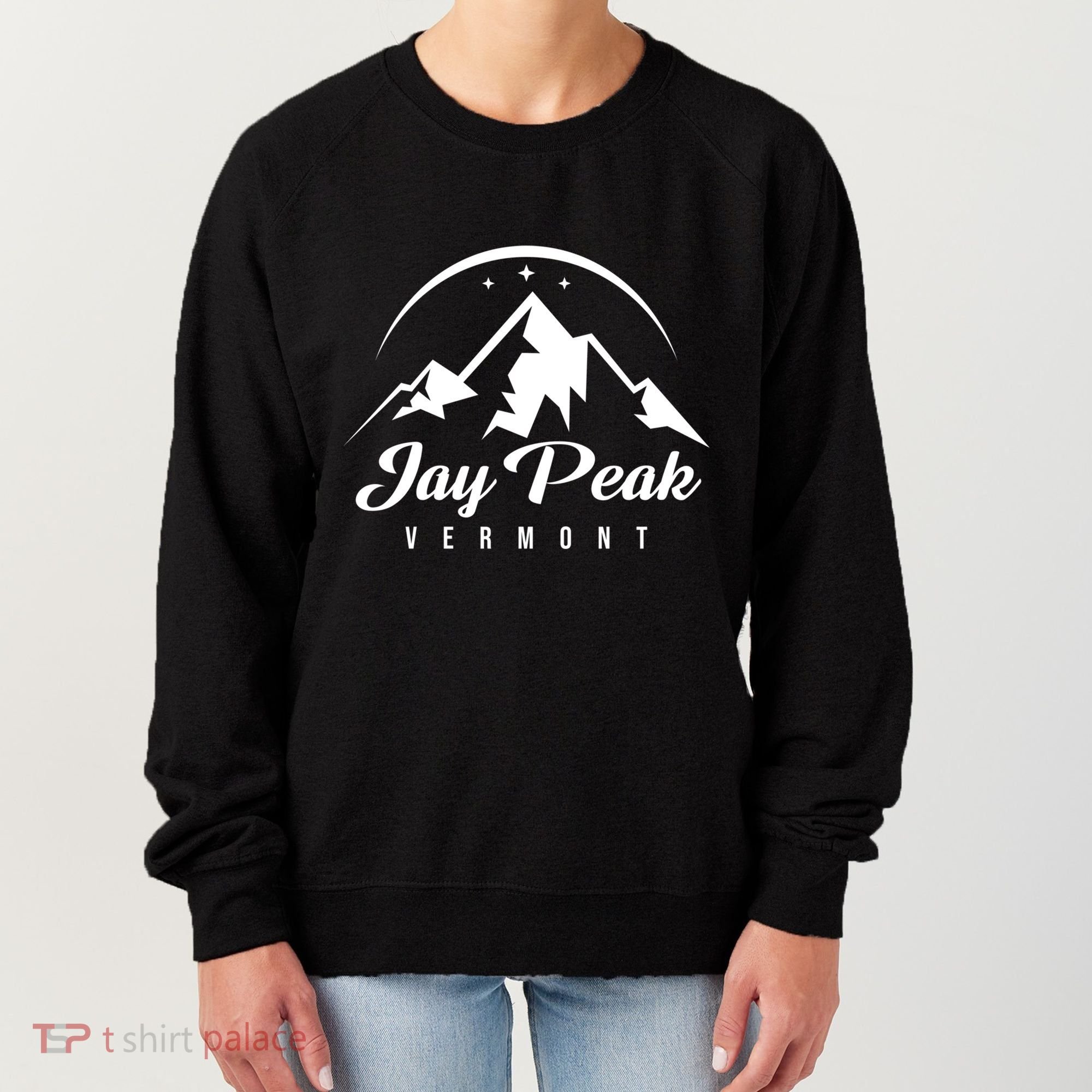 Jay Peak Vermont Ski Resort Skiing Snowboarding Gift Women's Sweatshirt