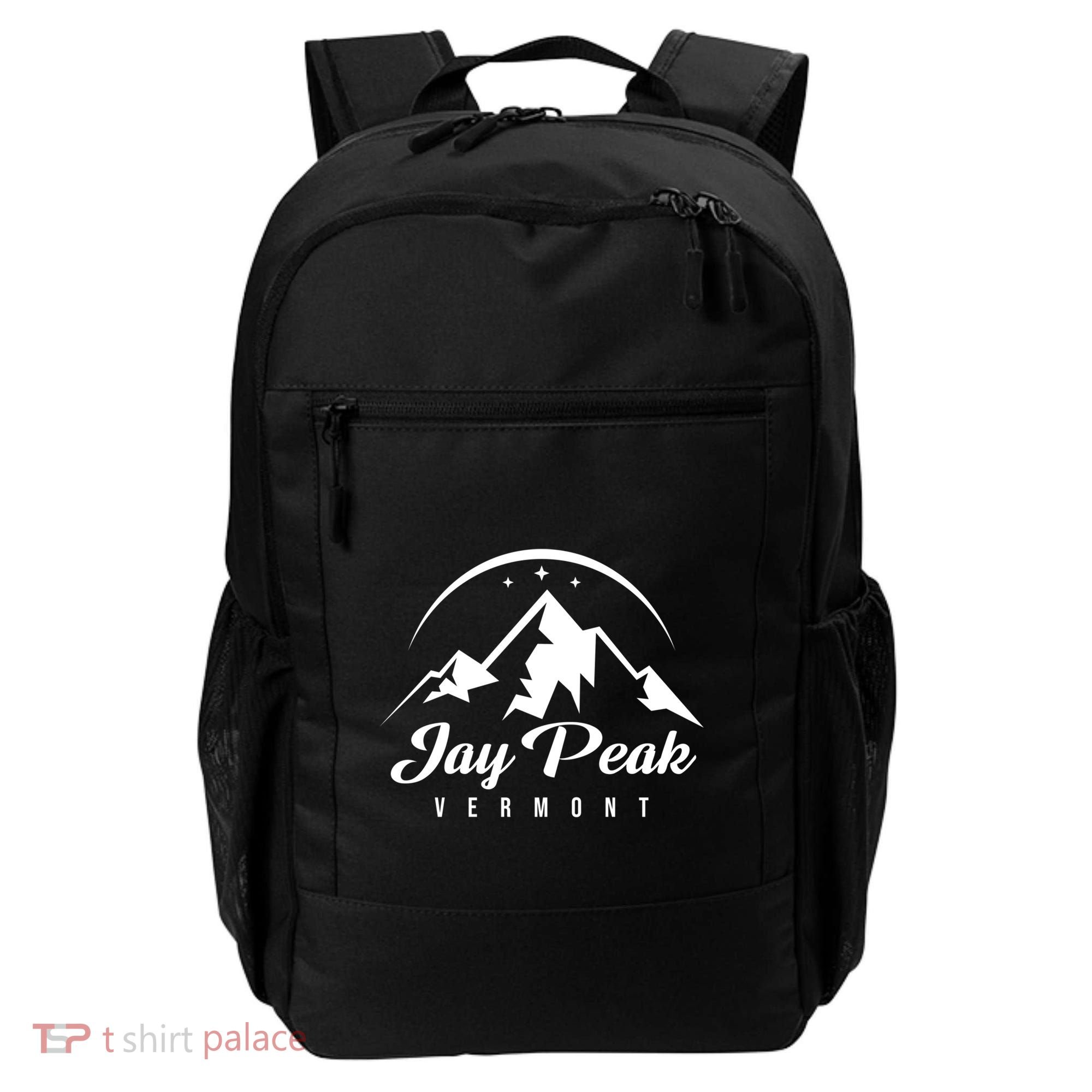 Jay Peak Vermont Ski Resort Skiing Snowboarding Gift Backpack