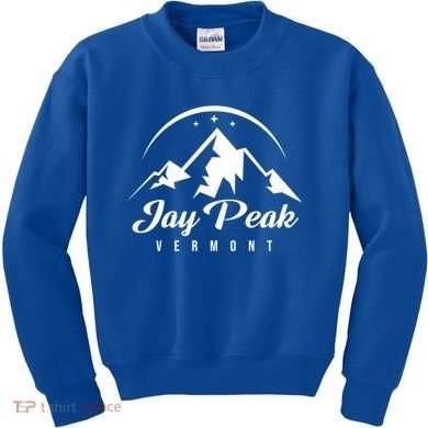 Jay Peak Vermont Ski Resort Skiing Snowboarding Gift Kids Sweatshirt