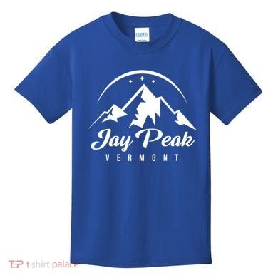 Jay Peak Vermont Ski Resort Skiing Snowboarding Gift Kids T-Shirt