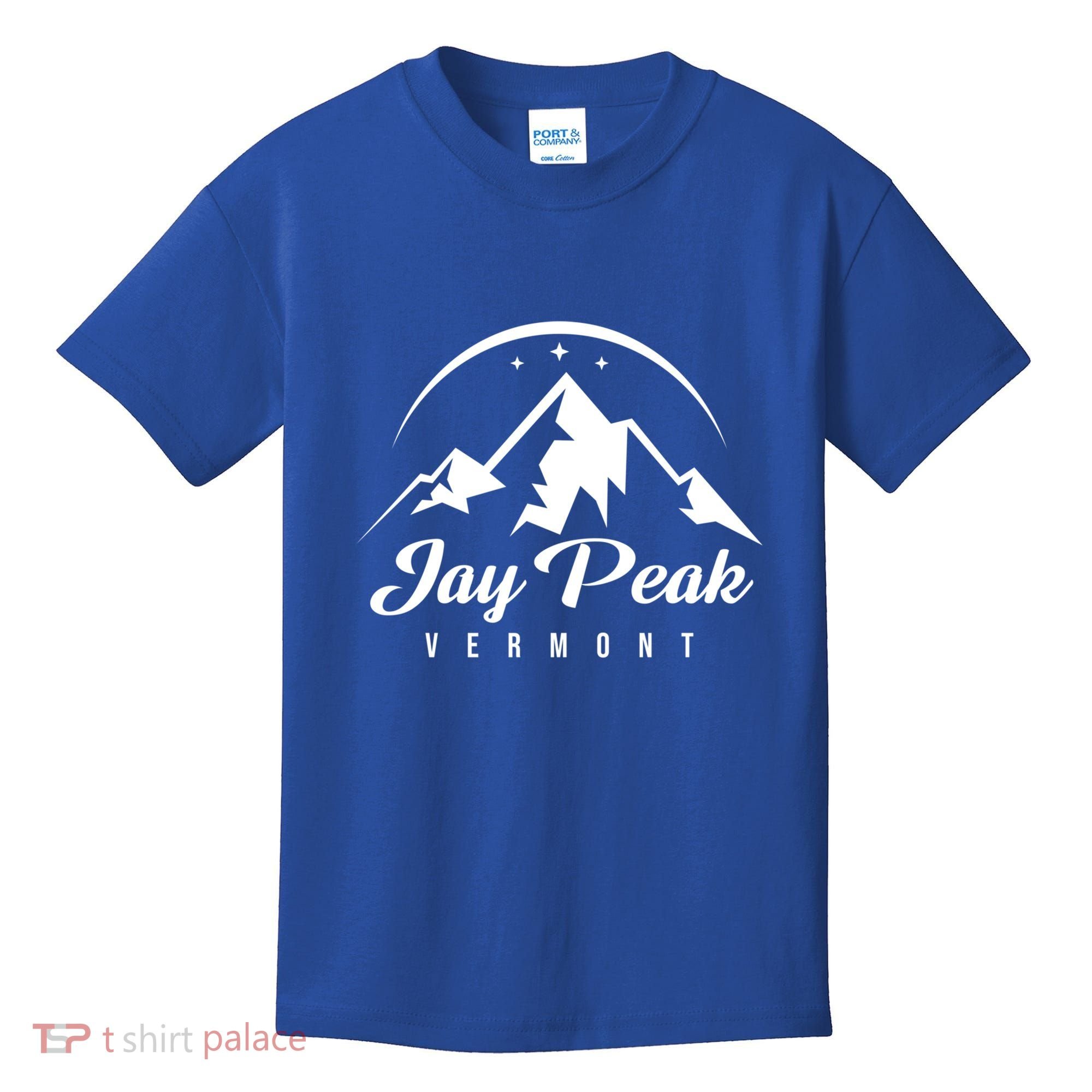 Jay Peak Vermont Ski Resort Skiing Snowboarding Gift Kids T-Shirt