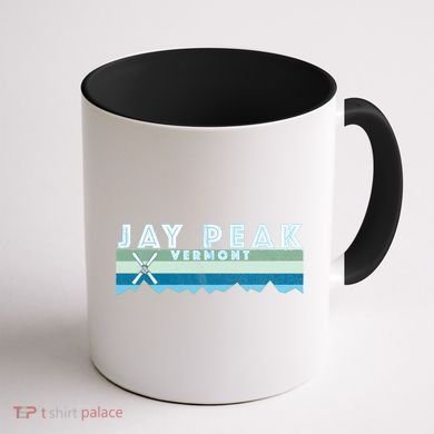 Jay Peak Vermont Ski / Retro Vintage Jay Peak Cool Gift Coffee Mug back