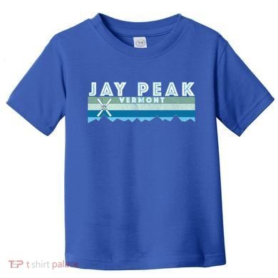 Jay Peak Vermont Ski / Retro Vintage Jay Peak Cool Gift Toddler T-Shirt