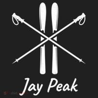 Jay Peak Vermont Skiing Ski Skis Down Hill Slopes Alpine Gift Golf Towel thumb 3