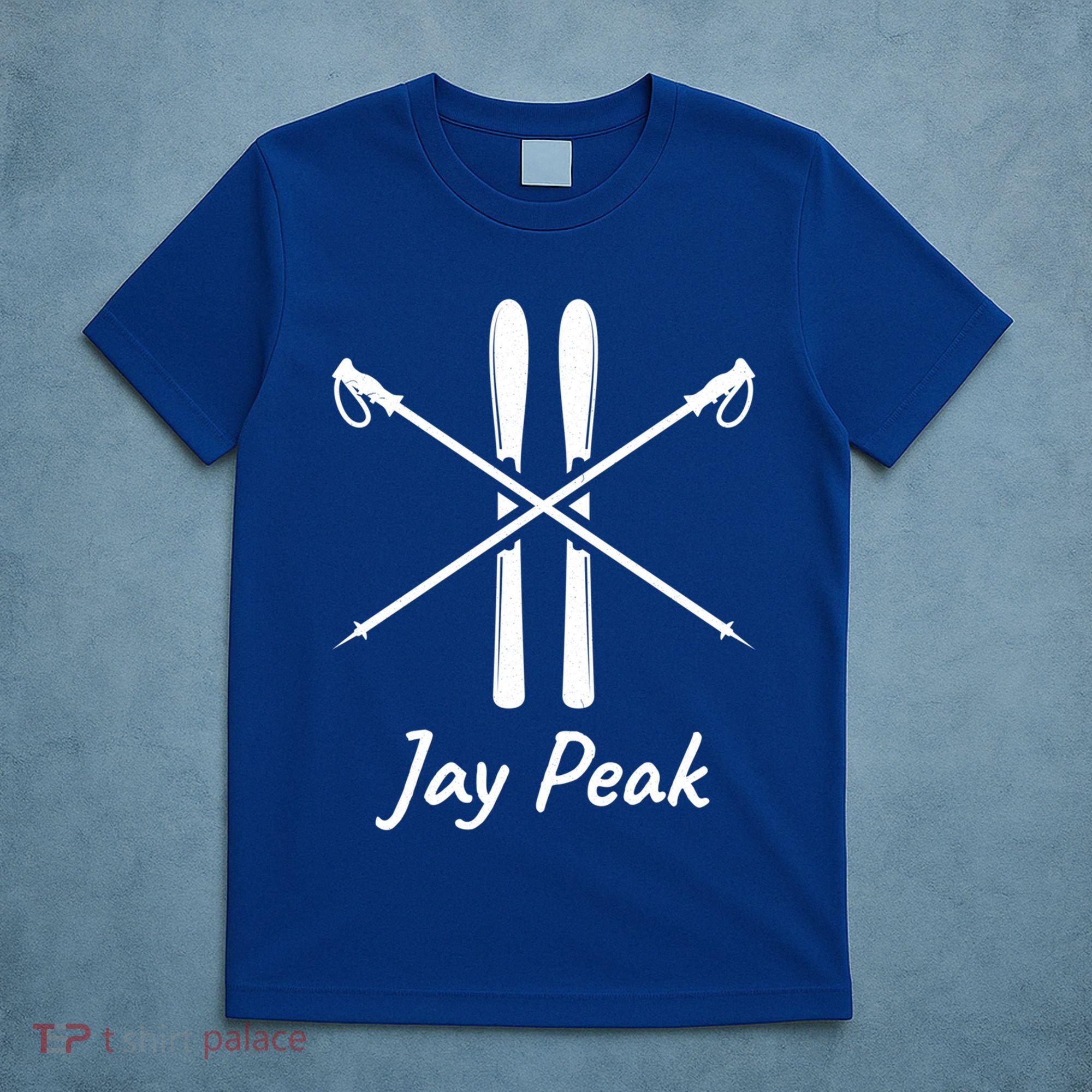 Jay Peak Vermont Skiing Ski Skis Down Hill Slopes Alpine Gift T-Shirt
