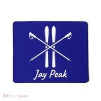 Jay Peak Vermont Skiing Ski Skis Down Hill Slopes Alpine Gift Mousepad thumb 0