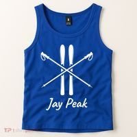 Jay Peak Vermont Skiing Ski Skis Down Hill Slopes Alpine Gift Tank Top thumb 2